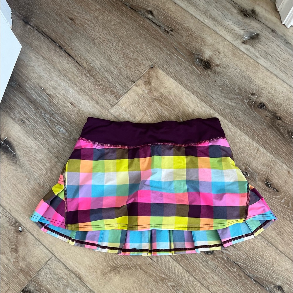 Colorful Lululemon skirt size 4